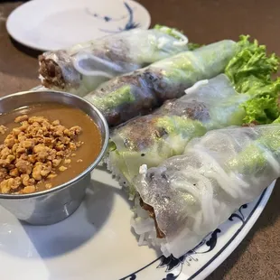 Pork fresh rolls 4/5