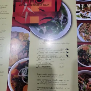 Update menu Jan 2024