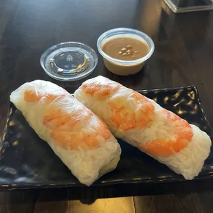 A1. Shrimp Spring Rolls