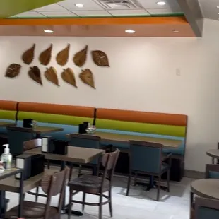 Inside view of their dining spot in Plano