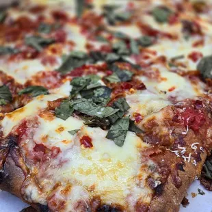 Roman Style Perfection of a Pizza