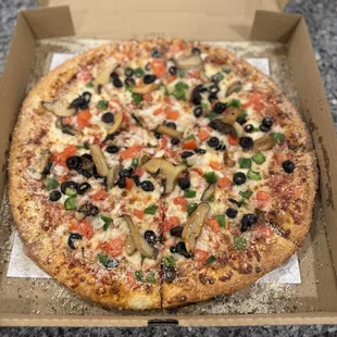 pizza, food