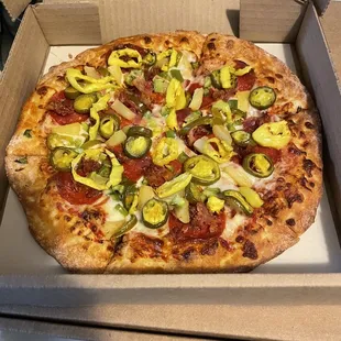 Small Mayan Hawaiian Pizza