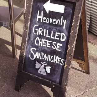 This way for cheesy salvation. Get it?!