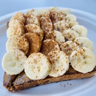 PB + Banana Toast!!