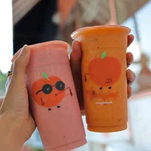 Sweet Summer 24oz (left) Liquid Gold 24oz (right)