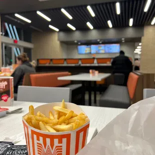 a fast food restaurant