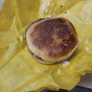 Mushroom swiss burger