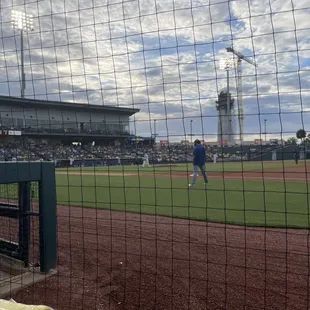 Front row seats in section 125