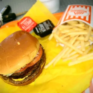 Now THIS is what i call a Double-meat whataburger!