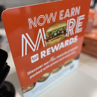 a close up of a sign for a fast food restaurant