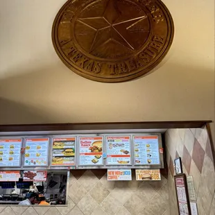 Ordering area...front