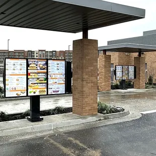 Two Drive-thru Lanes