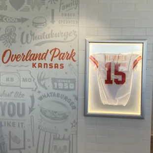 Patrick Mahomes jersey