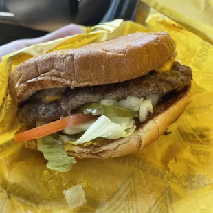 Double Meat Double Cheese Whataburger