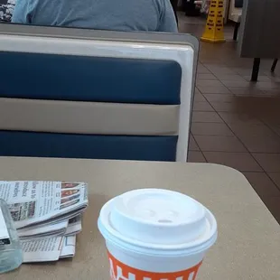 Free Senior Coffee.