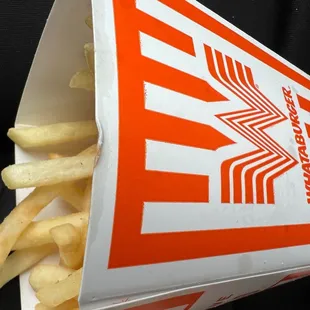 a box of french fries