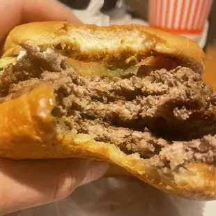 The dry Patties they decided would be perfect for my burger