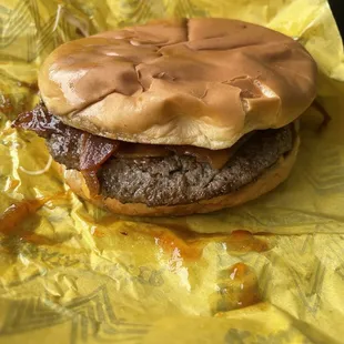 Sweet &amp; Spicy Bacon Burger