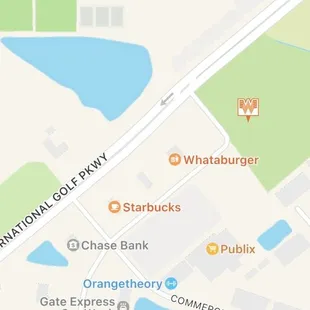 Map for the new What A Burger 3.25.23
