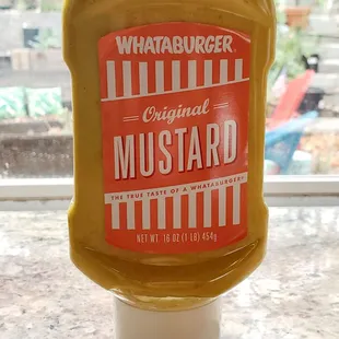 My favorite mustard. Found at Walmart..