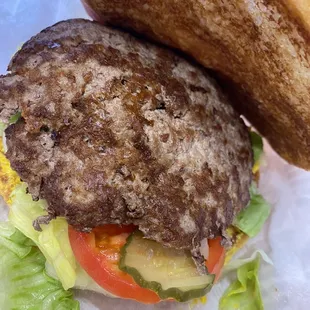 Wonderful Whataburger (no cheese)