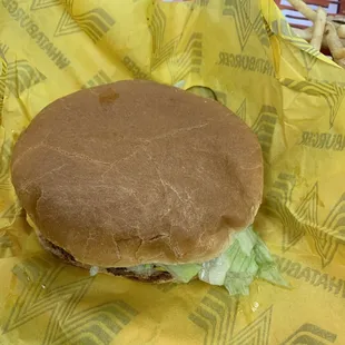 #5. Bacon &amp; Cheese Whataburger Meal