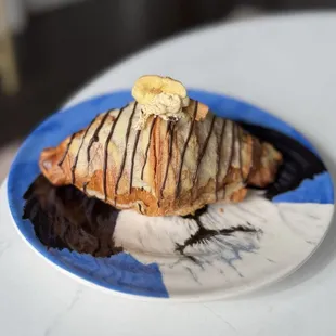 Chocolate Banana Croissant