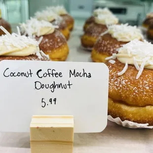 food, dough desserts, donuts