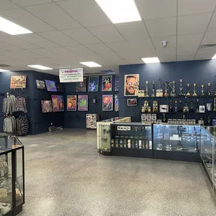 Posters are in the very back.