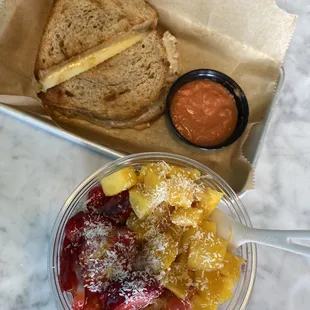 Açaí &amp; Grilled Cheese