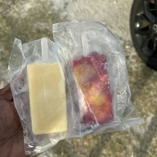 Orange Cream Ice Pop