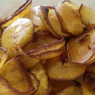 Famous Homemade Plantain Chips!