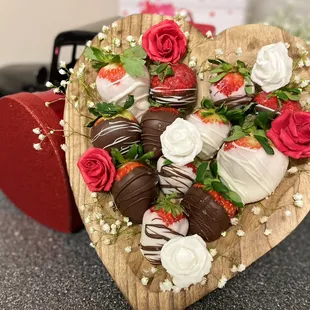 Chocolate covered strawberries