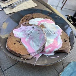 Peppermint Mocha Pancakes