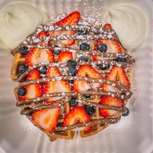 Creamberry Waffle