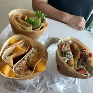 Tuna Salad Crepe