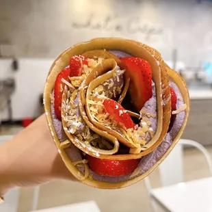 Ube Crepe