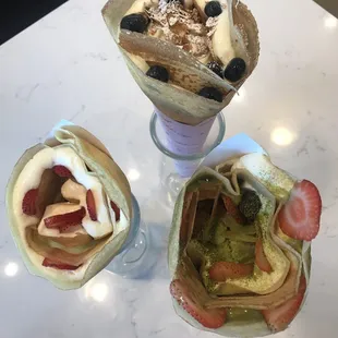 Blueberry Lemon Crepe