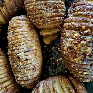 Hasselback potatoes