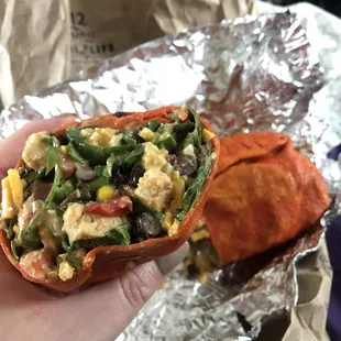 Southwest wrap. Delish!