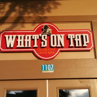 Storefront &amp; address.