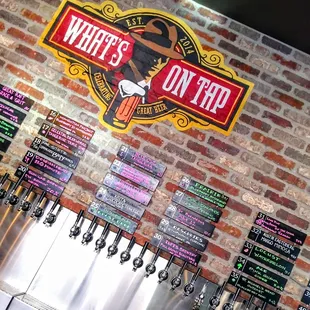 Fantastic selection of brews &amp; vino!