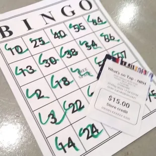 I WON BINGO!!!