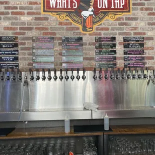 Lineup of cold brews