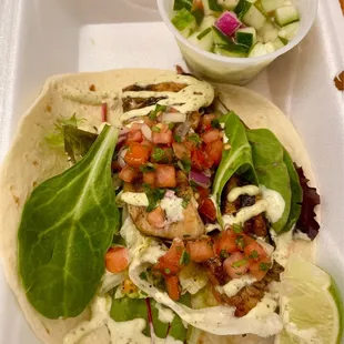 Key West Taco - grilled mahi