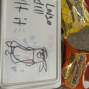 Carry Out Box and Better Made Chips
