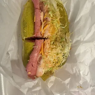 Yum Yum Pickle Sandwich