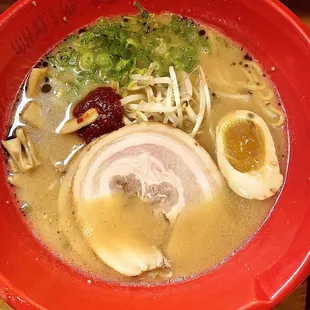 Miso Flavored Noodle Soup