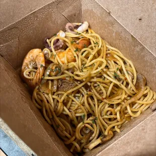 SEAFOOD PASTA!